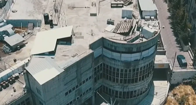 המתחם שבו מתגורר האדמו''ר מגור