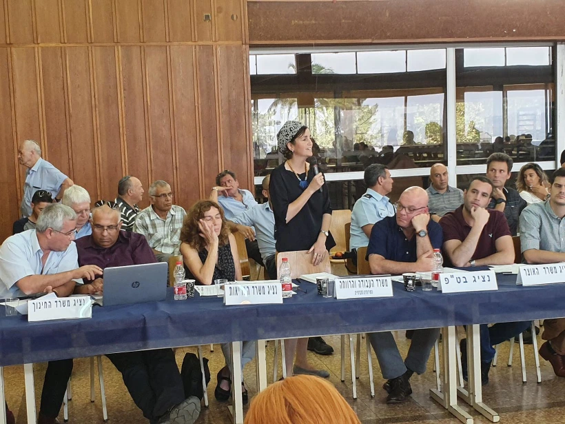 ישיבת חוץ וביטחון בעוטף עזה