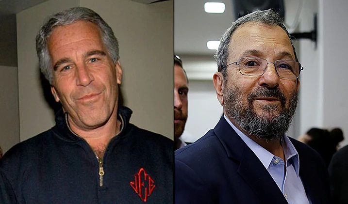 אהוד ברק וג'פרי אפשטיין