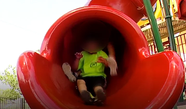 מגלשה בפארק העירוני בעפולה