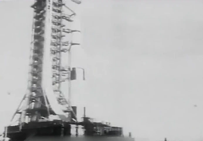 רגע ההמראה של החללית ''קולומביה''