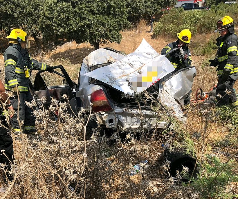 צעירה כבת 25 נהרגה בהתהפכות רכב בעמק יזרעאל