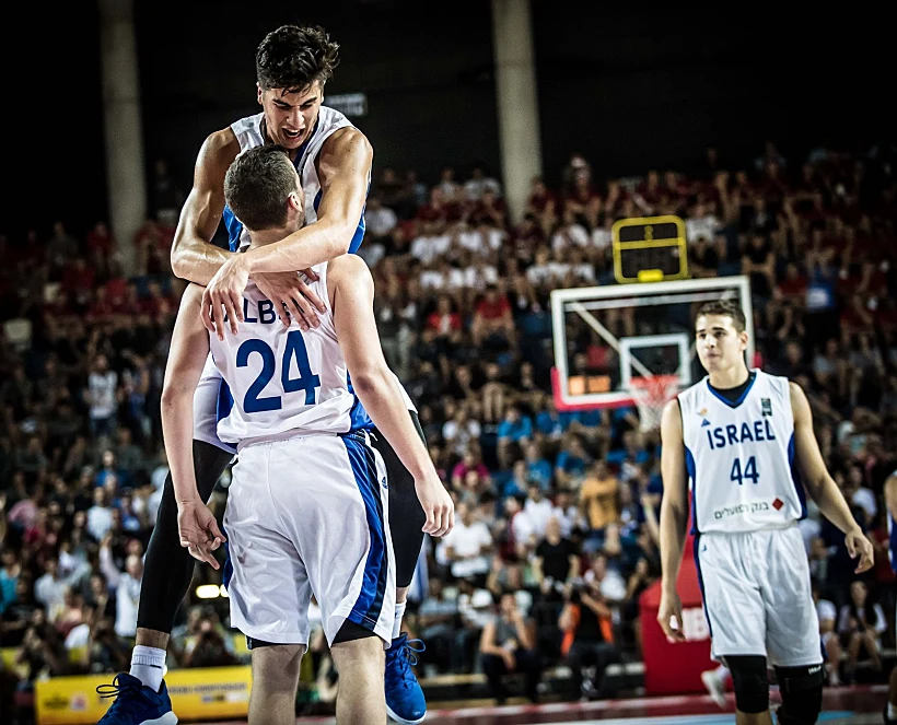 ישראל ברגע הזכייה בגמר אליפות אירופה לנבחרות עתודה