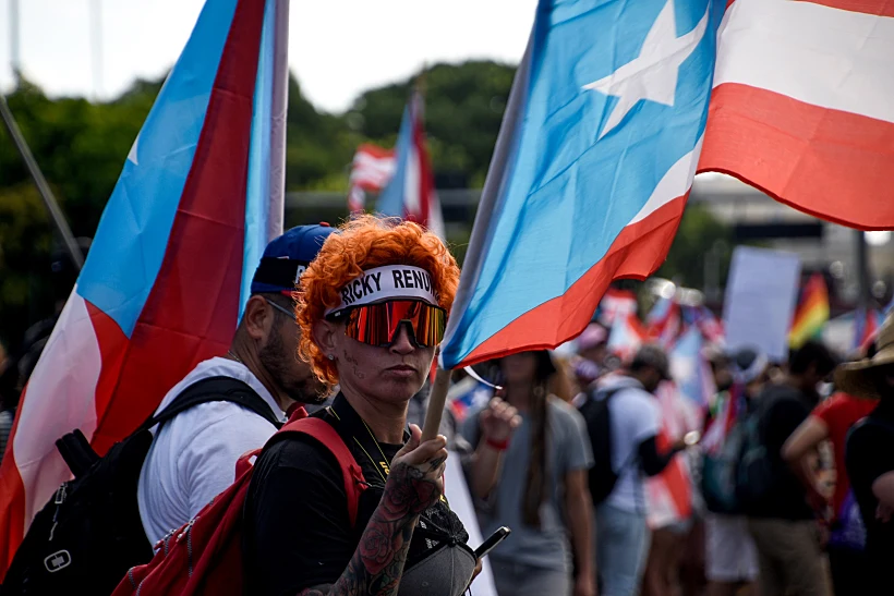 מחאות ענק בפורטו ריקו