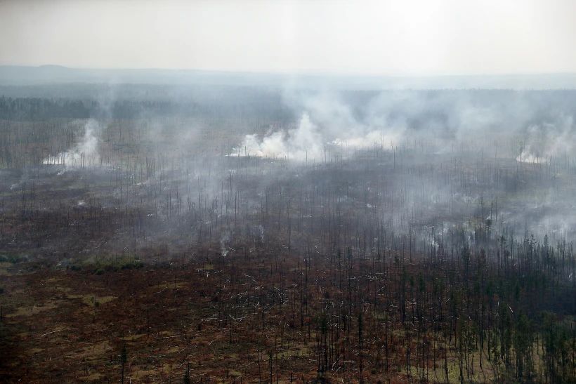 שריפות ענק בסיביר