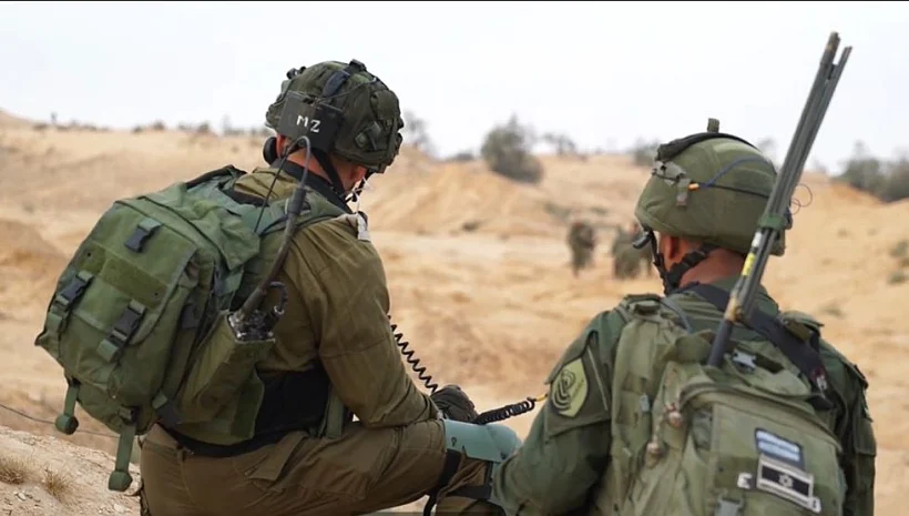 חיילי צה''ל באימון הנח''ל