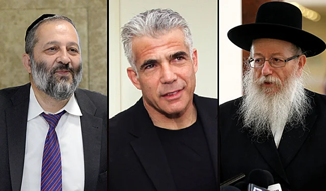 יעקב ליצמן, יאיר לפיד ואריה דרעי