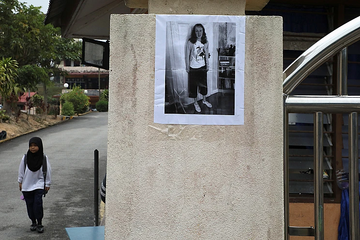 תמונת הנעדרת הבריטית במלזיה