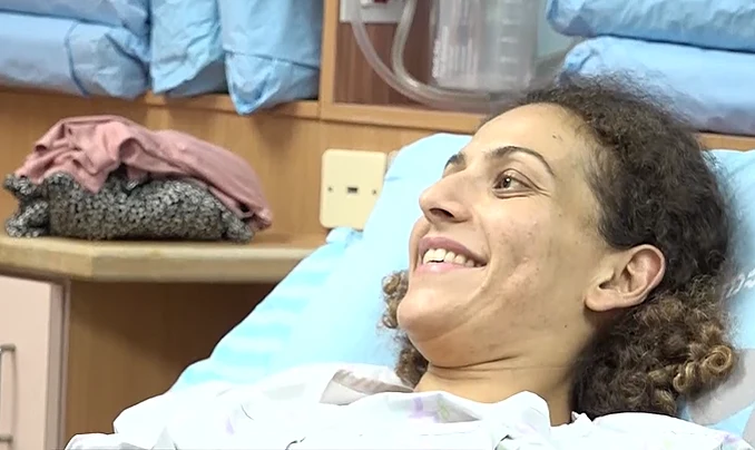 עולא עמאר בבית החולים בילינסון, אחרי השתלת הכבד בצרפת