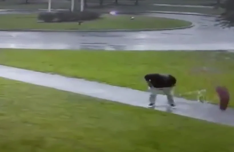 ברק פגע באדם בארה''ב