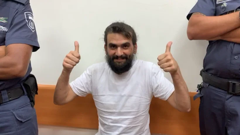 עמוס סילבר, מייסד אפלקציית המסרים ''טלגראס'' בבית המשפט בישראל