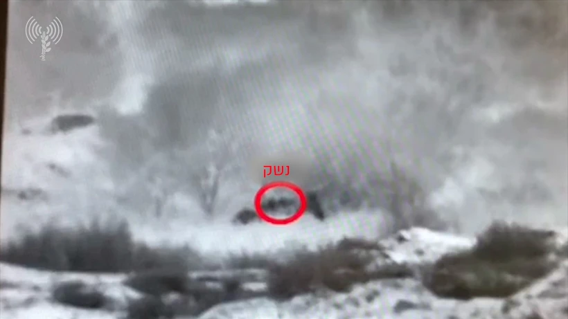 תיעוד מזיהוי חוליית המחבלים אמש סמוך לגדר המערכת בצפון רצועת עזה