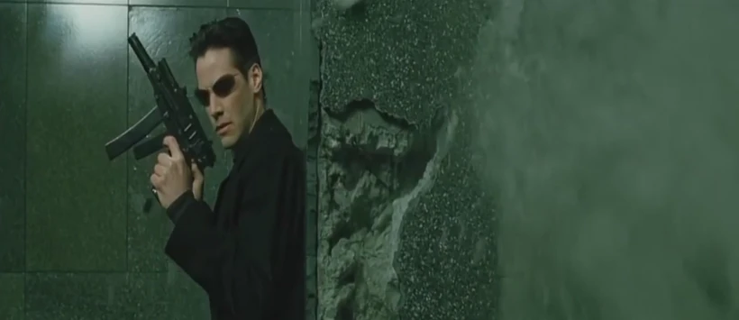 קטע מתוך הסרט ''מטריקס''