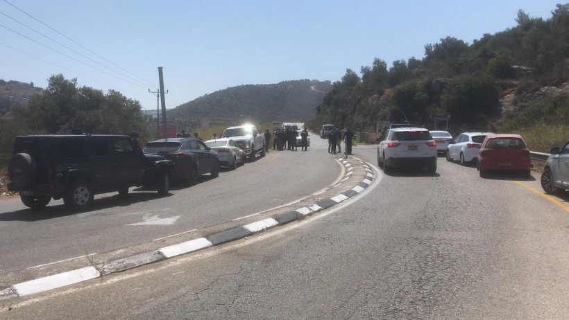 אזור הפיגוע בסמוך לדולב