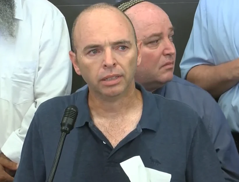 אלי וייסברג דודה של רינה שנרצחה בפיגוע