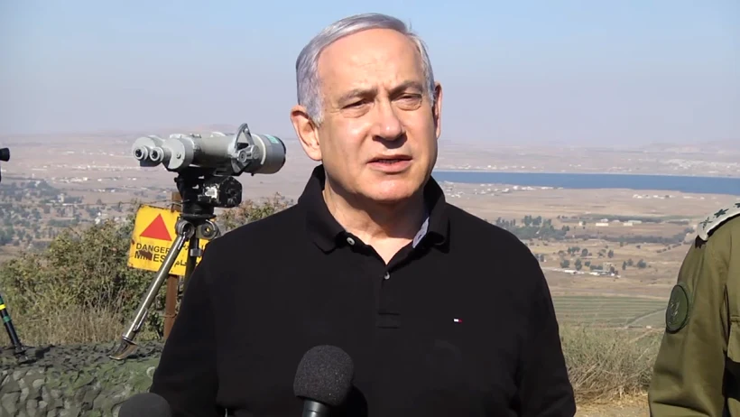 בנימין נתניהו, ראש הממשלה, בגבול הצפון