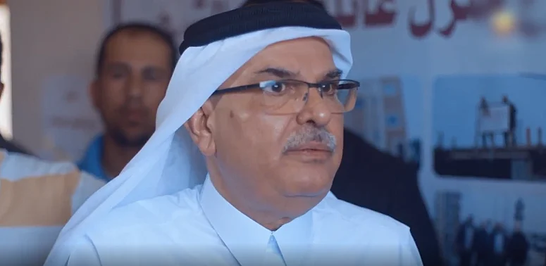 השליח הקטארי לעזה, מוחמד אל-עמאדי