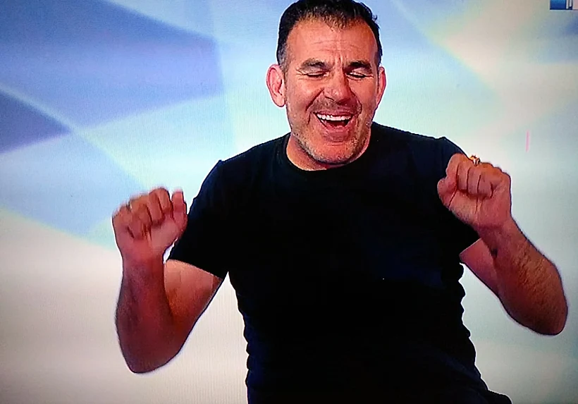 מי זה הרקדן הזההה (צילום מסך )