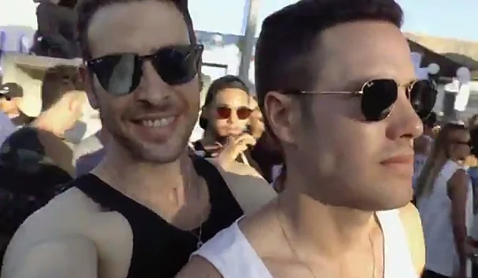 אמיר פרישר גוטמן ז"ל ובן זוגו ינאי