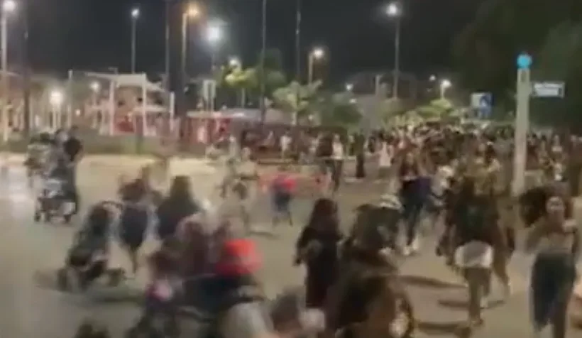 אירוע הירי האחרון בשדרות, במהלך פסטיבל מוסיקה