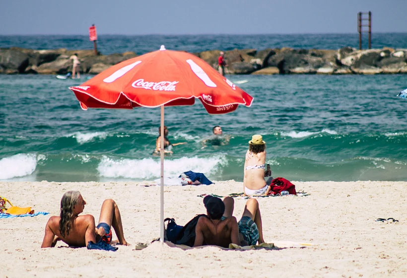 חוף הים בתל אביב