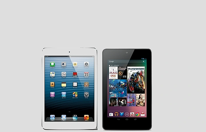 נקסוס 7 ואייפד מיני