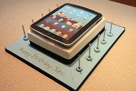 עוגת אייפד