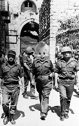 התינוק של במבה ירושלים מם רשת חורים ברשת