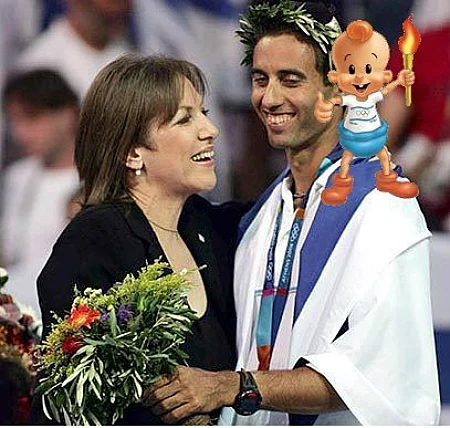 התינוק של במבה אולימפיאדה מם רשת חורים ברשת