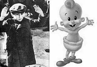 התינוק של במבה שואה מם רשת חורים ברשת