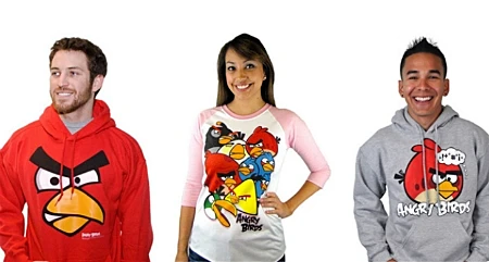 גלריית בגדי אנגרי בירדס לחורף - חולצות