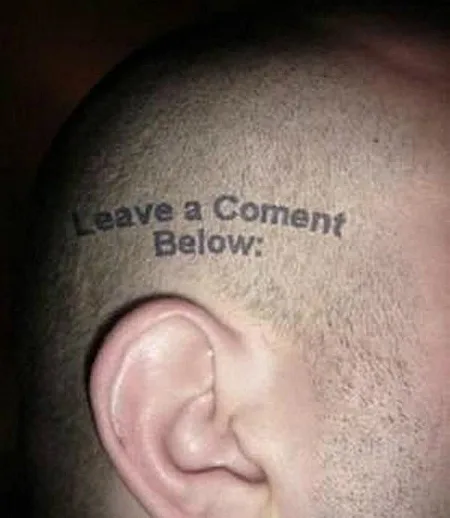 קעקוע גיק - השאר תגובה