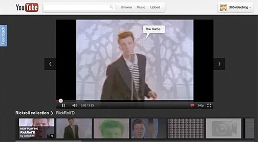 עיצוב חדש ליוטיוב