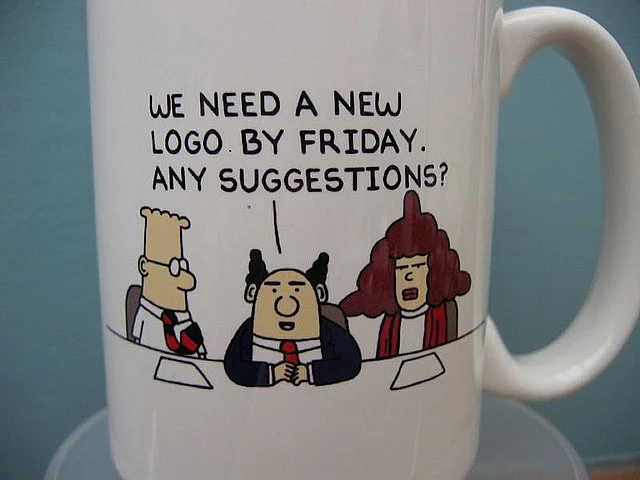 כוס של דילברט, גיבור הקומיקס הגיקי