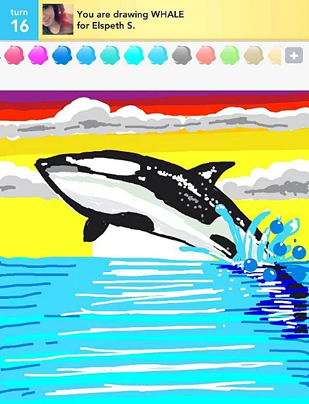 אפליקציה draw somthing