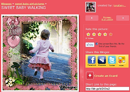 אתר לעריכת תמונות ברשת Blingee