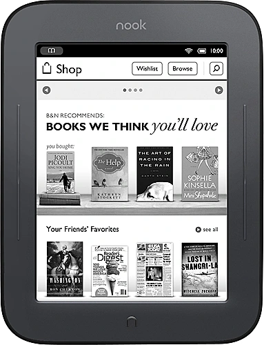 נוק Simple Touch קורא ספרים אלקטרוני