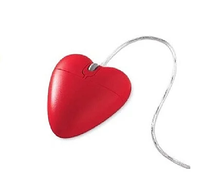 עכבר בצורת לב