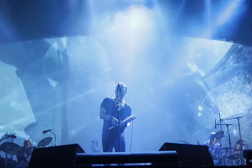 רדיוהד בהופעה בפארק הירקון