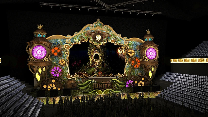 כך תראה הבמה בירושלים