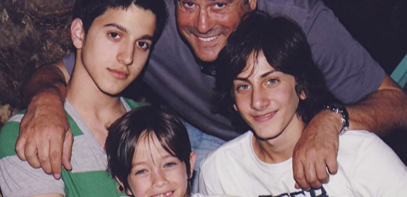 דודו טופז ושלושת בניו