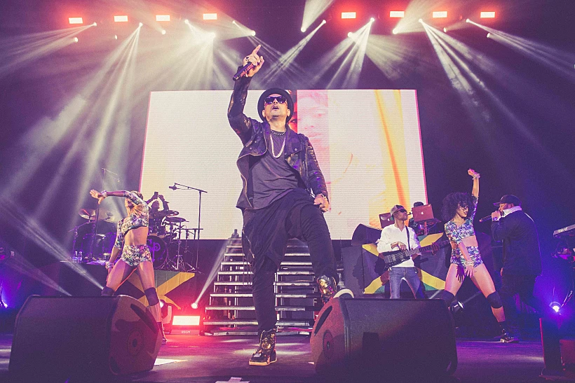 שון פול בהופעה בישראל