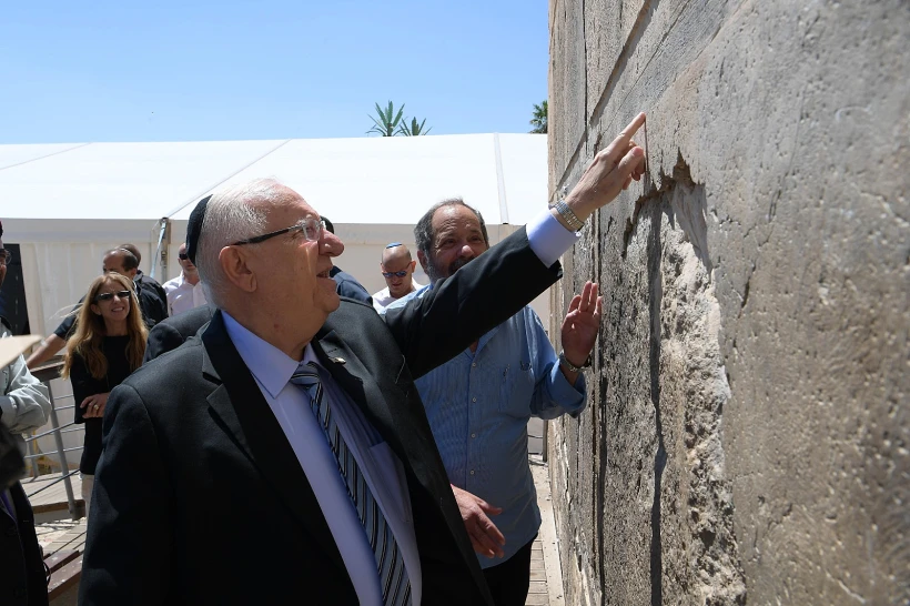נשיא המדינה ביקר במערת המכפלה