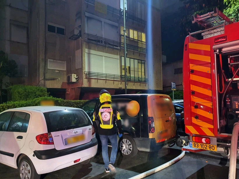 שריפה בקריית ביאליק