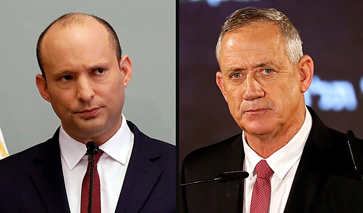 נפתלי בנט ובני גנץ