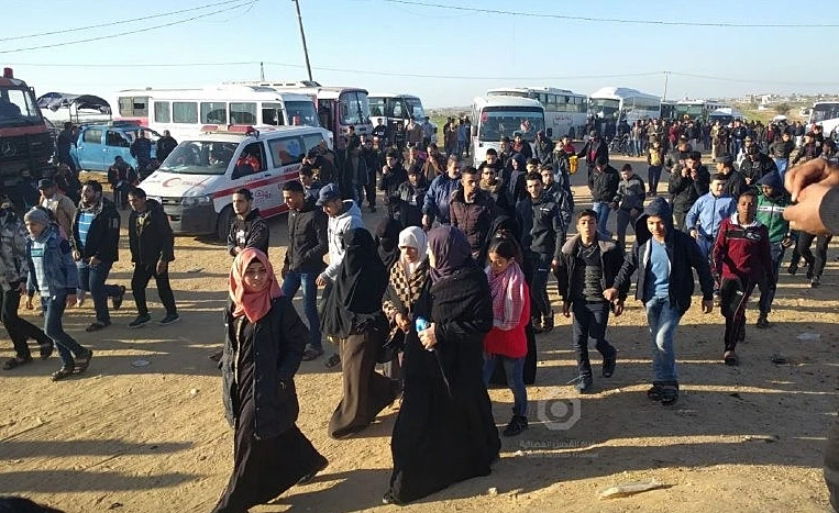 העימותים בעזה, אתמול