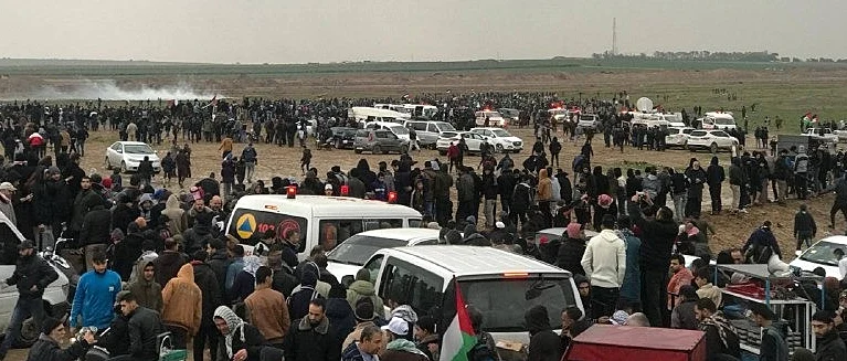 הפגנות בעזה