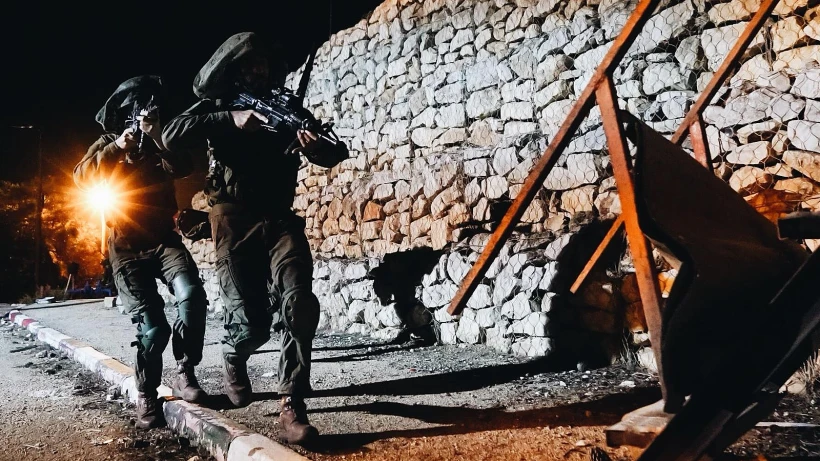 חיילי עוצבת הקומנדו מתאמנים