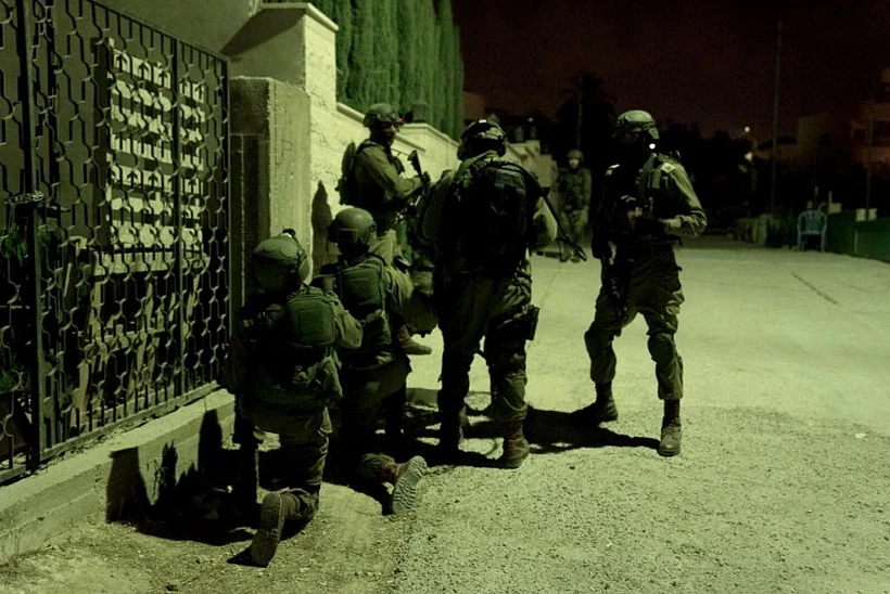 פעילות צה''ל בכפר שוויכה שממנו יצא המחבל מברקן