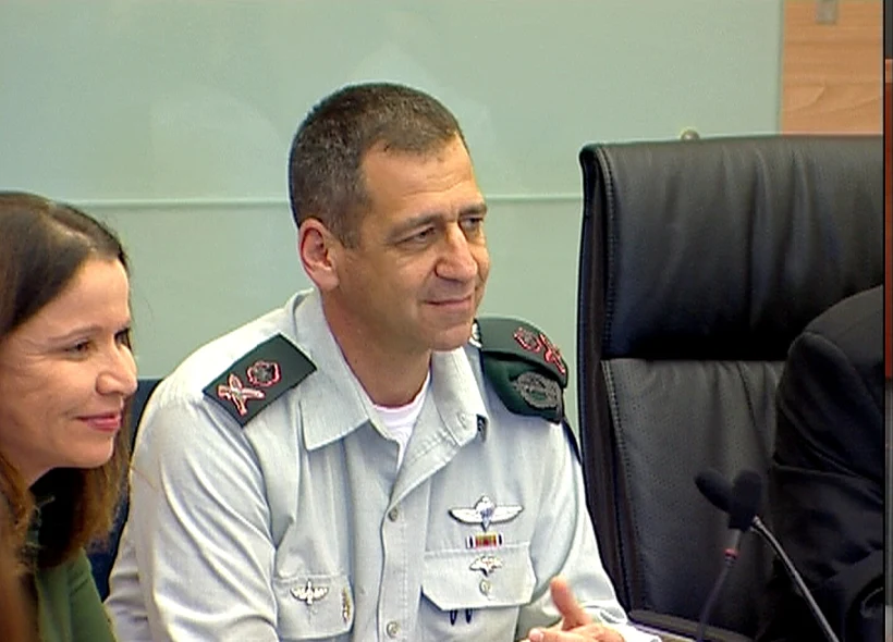 ראש אמ''ן, האלוף אביב כוכבי, בוועדת החוץ והביטחון